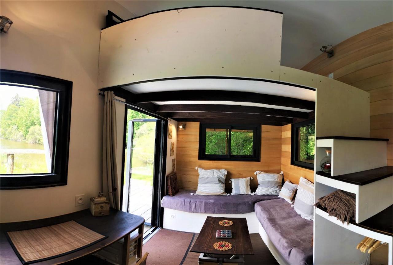 Ferienwohnung La Tiny House Terra Nostra Saint-Bazile Exterior foto